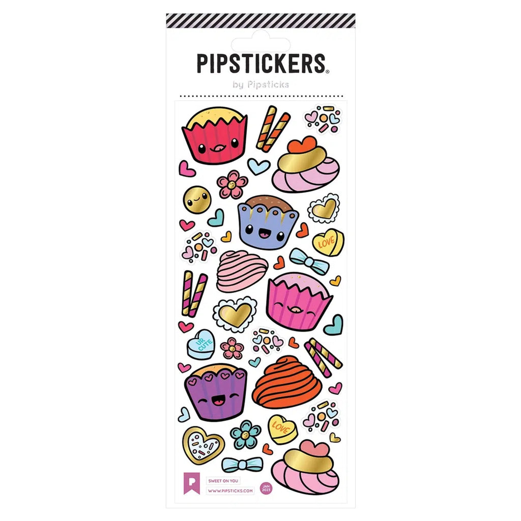 Pipsticks - Sweet On You sticker sheet | nzweekend