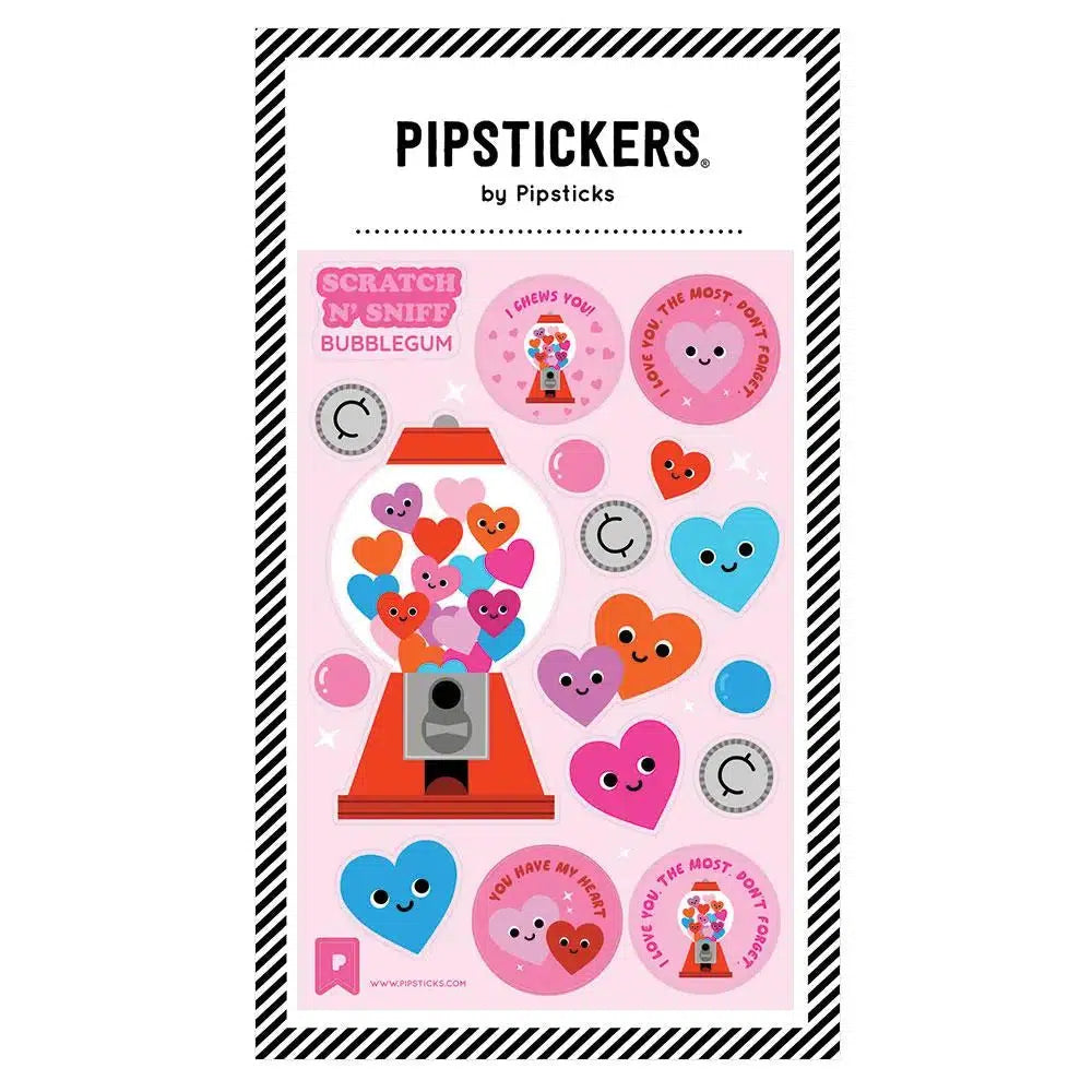 Pipsticks - I Chews You scratch 'n sniff sticker sheet | nzweekend