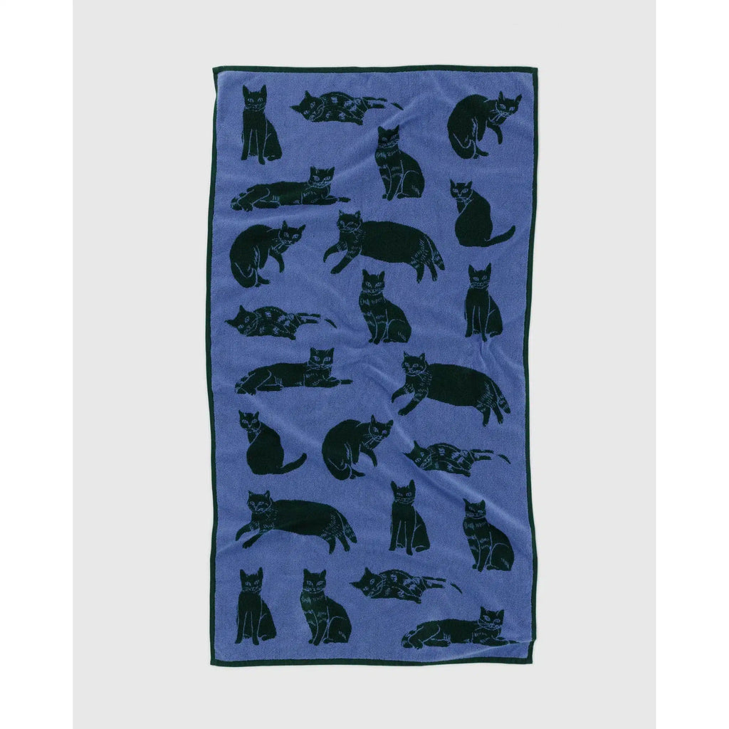 Baggu - Bath towel - Cats | nzweekend