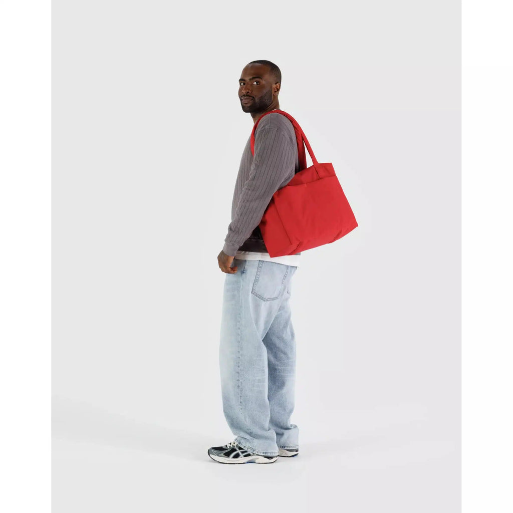 Baggu - Small Cloud Carry-On bag - Candy Apple Red | nzweekend