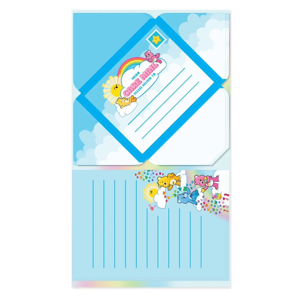 Pipsticks - Care Bears: Micro Mail letter set | nzweekend