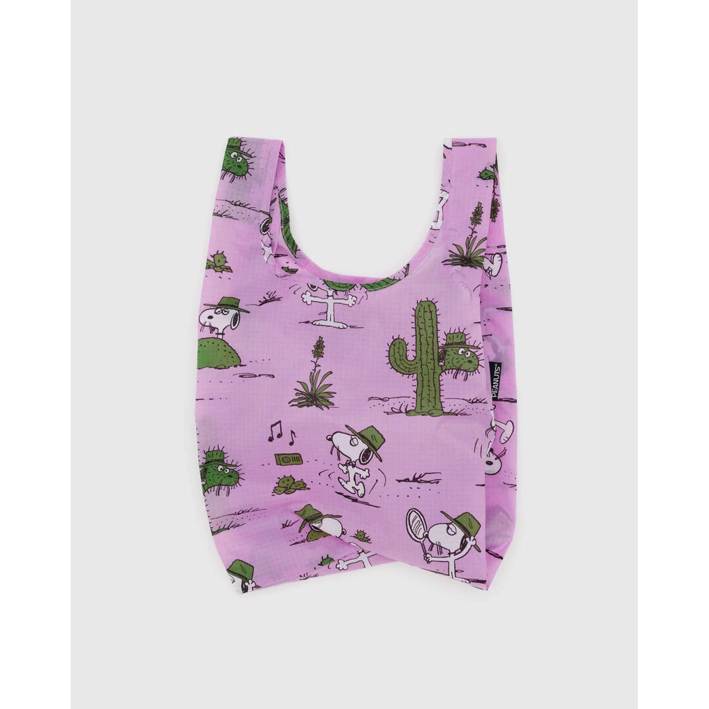 Baggu x Peanuts - Baby Baggu reusable bag - Pink Spike | nzweekend