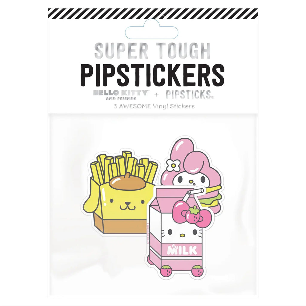 Pipsticks - Hello Kitty & Friends Fast Food vinyl stickers | nzweekend