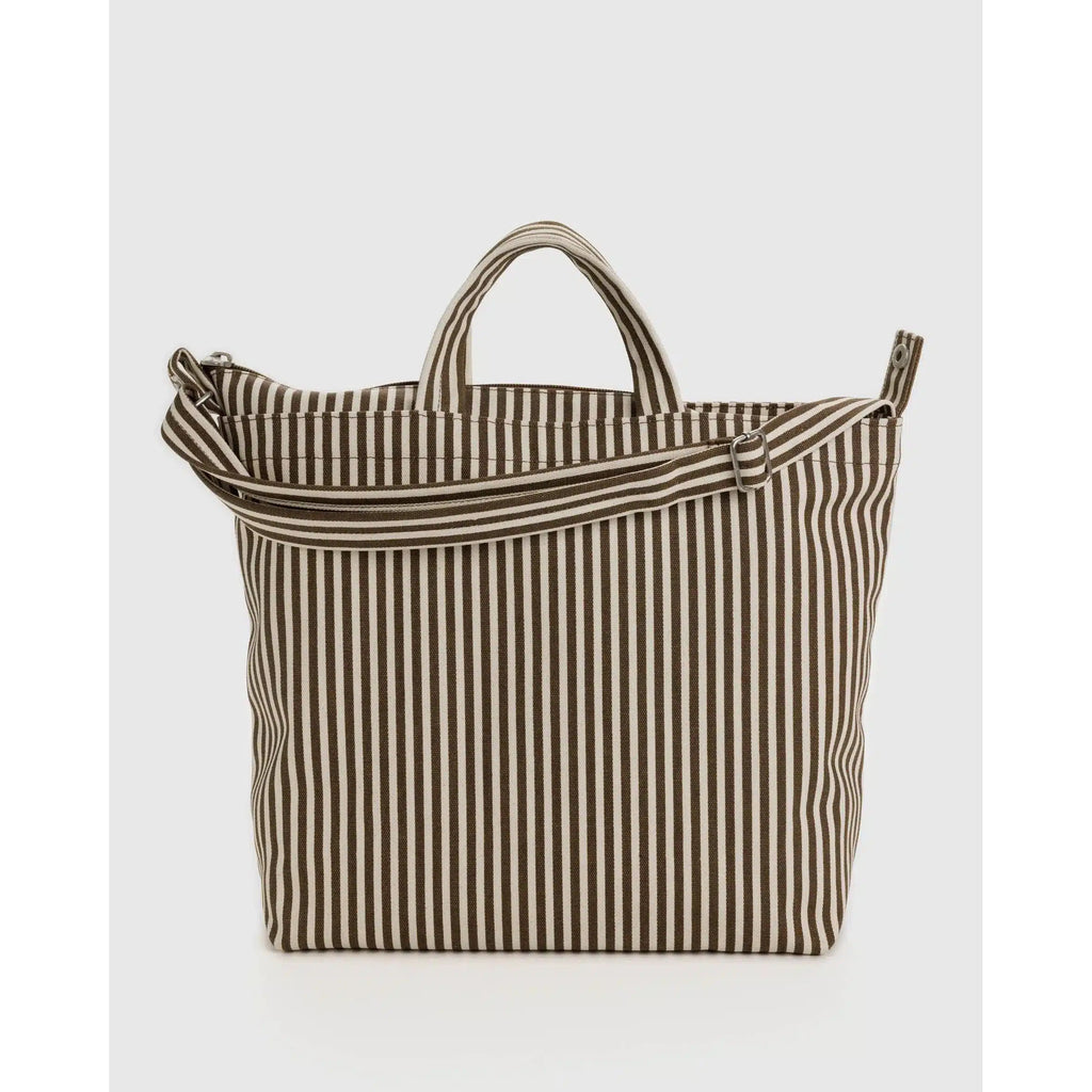 Baggu - Horizontal zip duck bag - Brown Stripe | nzweekend