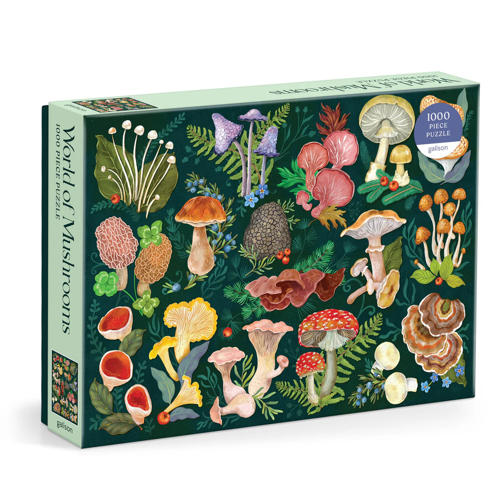 Galison - World Of Mushrooms jigsaw puzzle - 1000 pieces | nzweekend