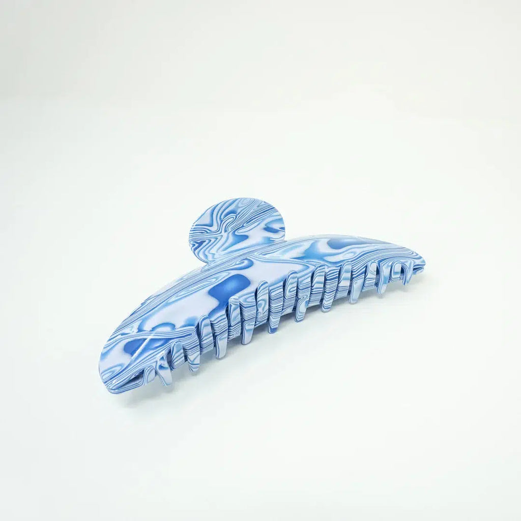 Chunks - Dolly hair claw - Marbled Blue | nzweekend