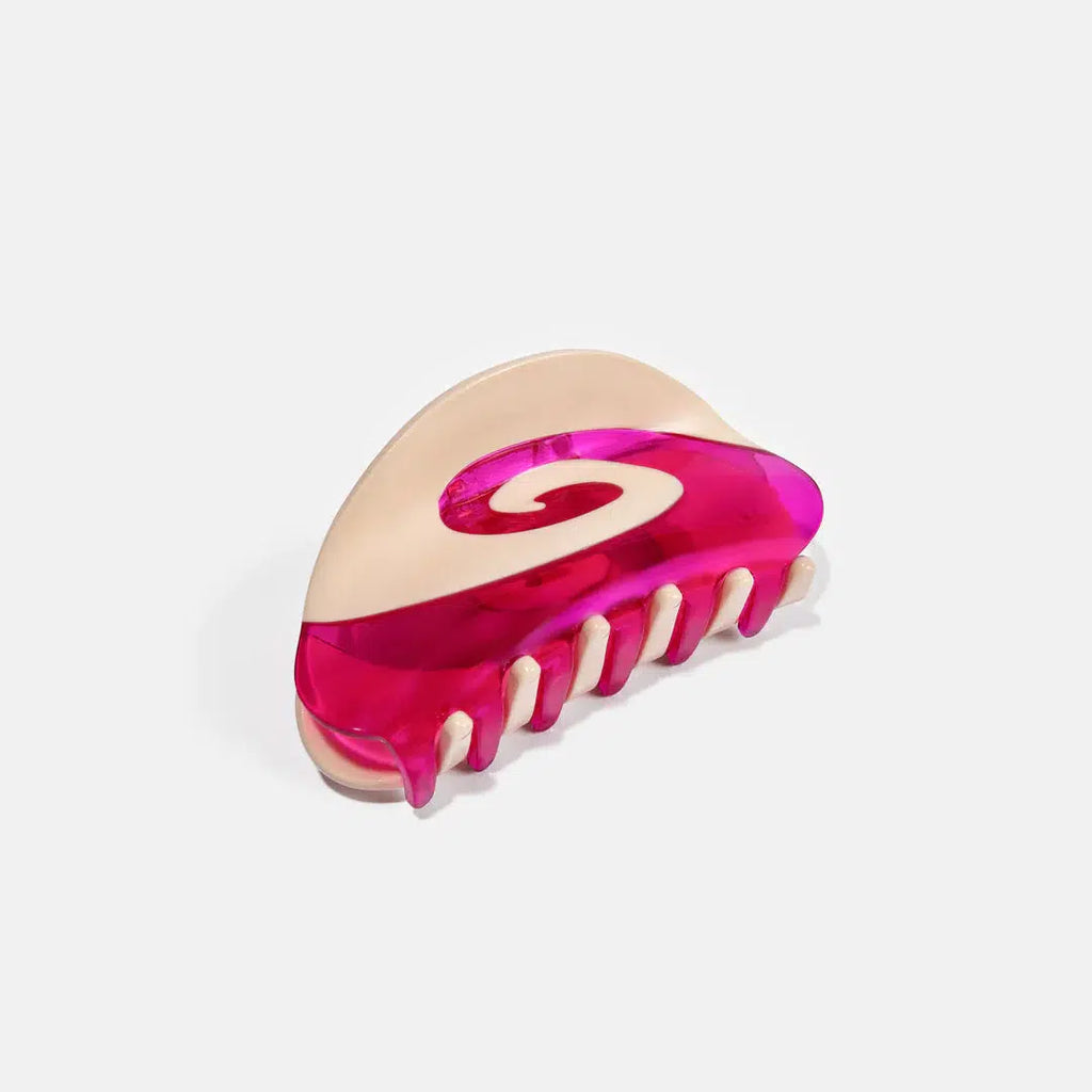 Chunks - Swirl hair claw - Raspberry Cream | nzweekend