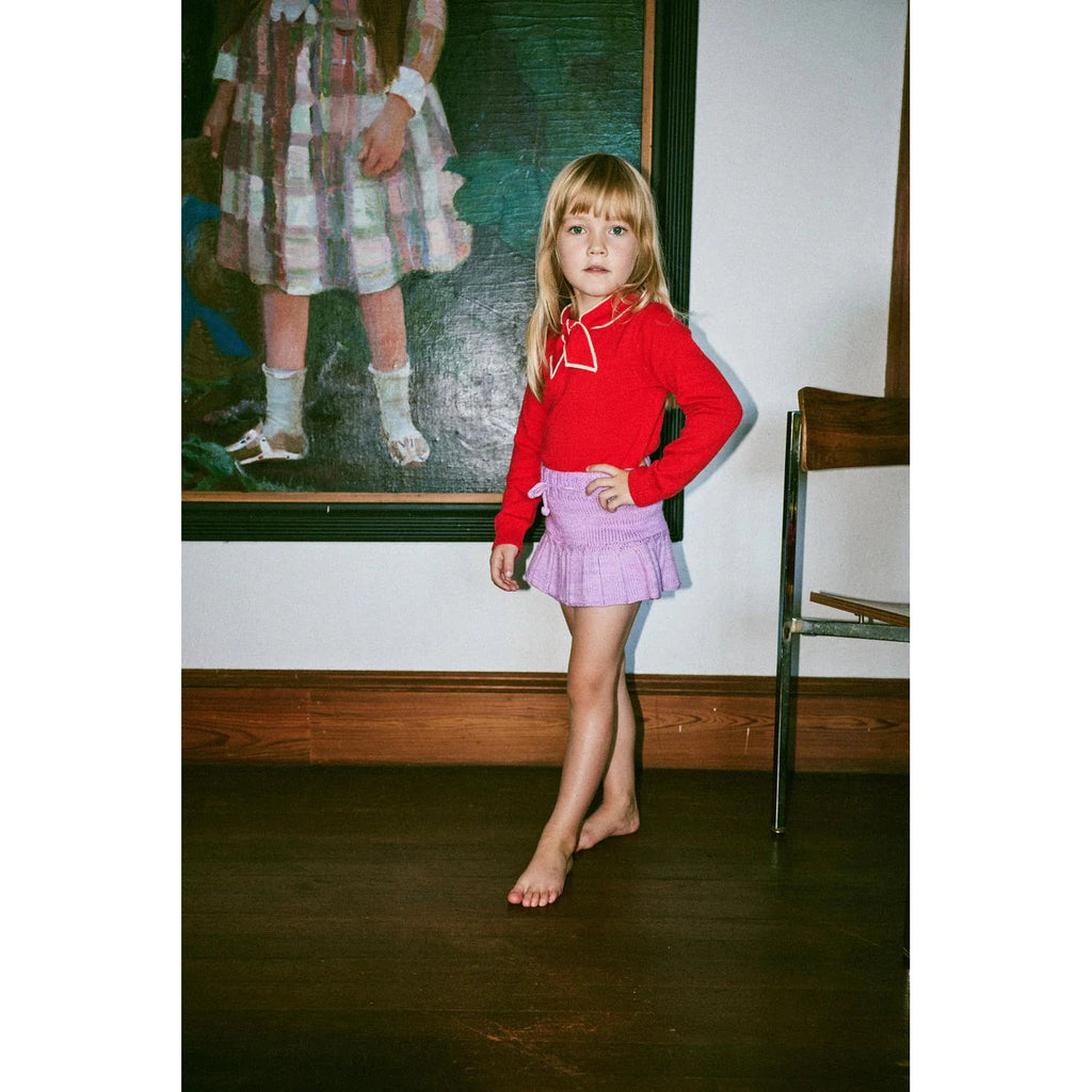 Misha & Puff - Skating pond skirt - Pink Lilac | nzweekend