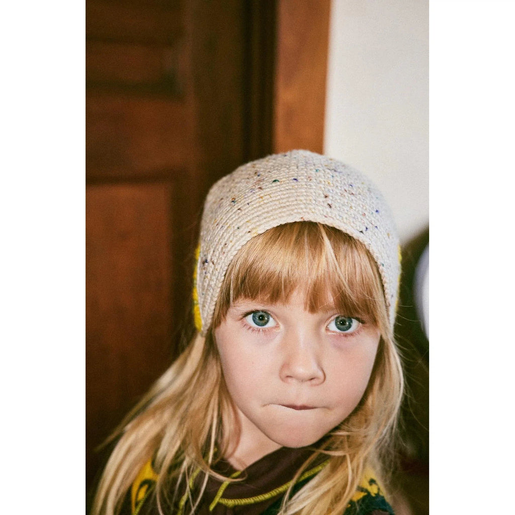 Misha & Puff - Crochet headwarmer - Iris Confetti | nzweekend