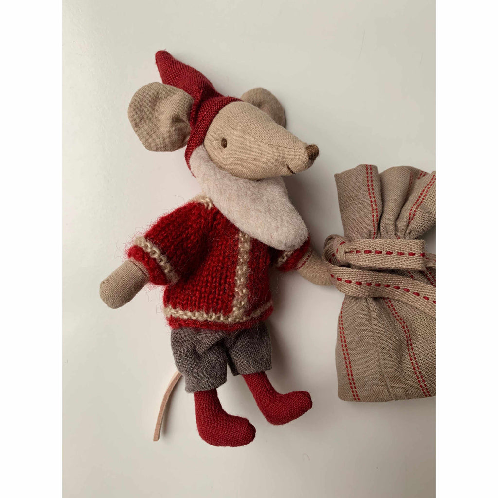 Maileg - Santa mouse with house | nzweekend