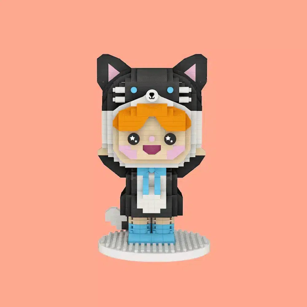 Momiji - Happy Cat mini bricks set | nzweekend