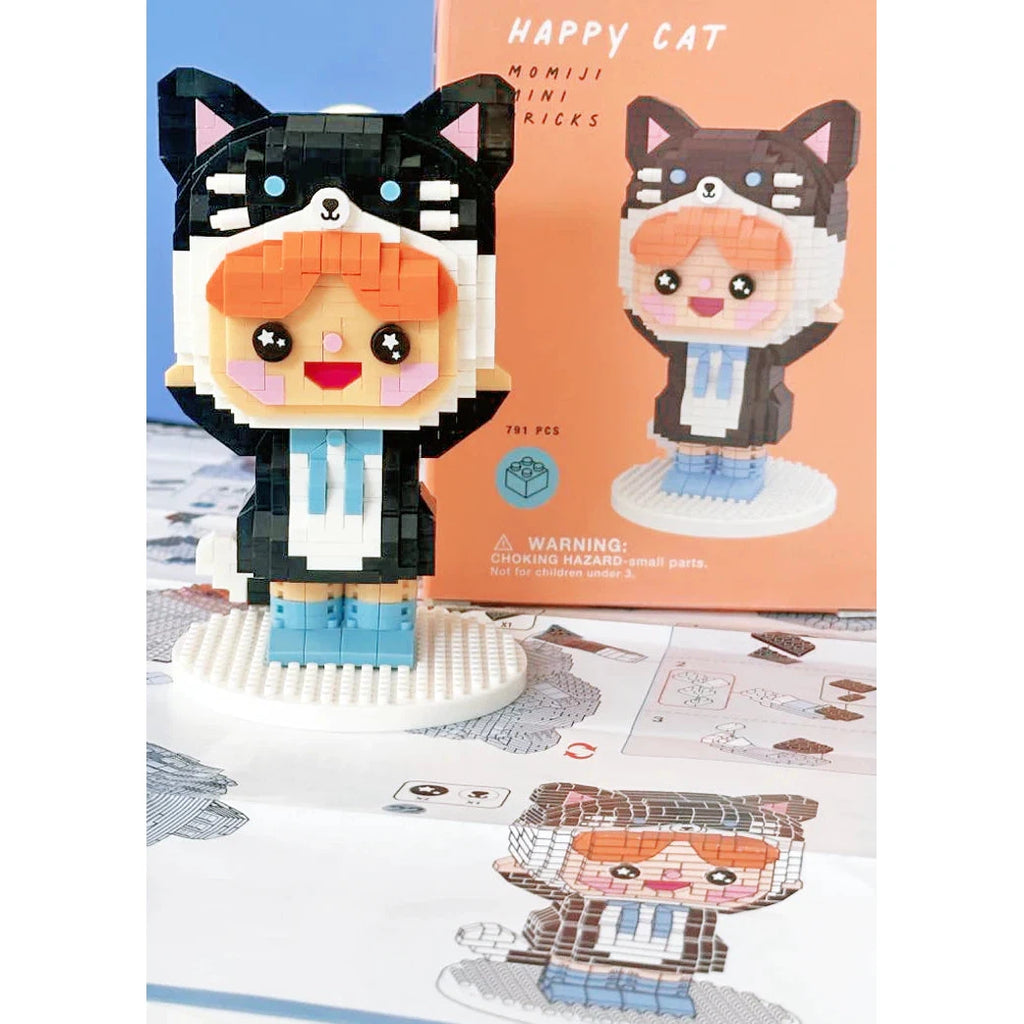 Momiji - Happy Cat mini bricks set | nzweekend