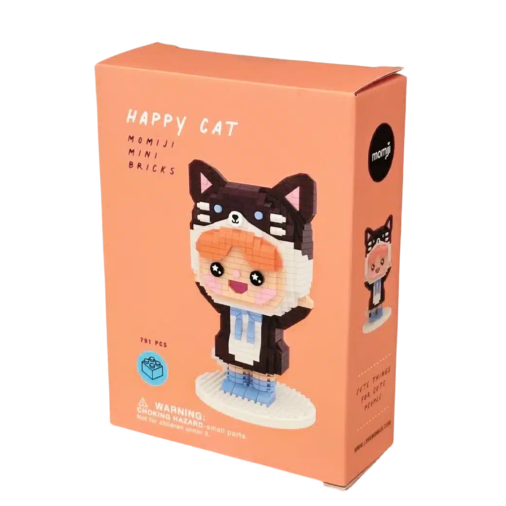 Momiji - Happy Cat mini bricks set | nzweekend