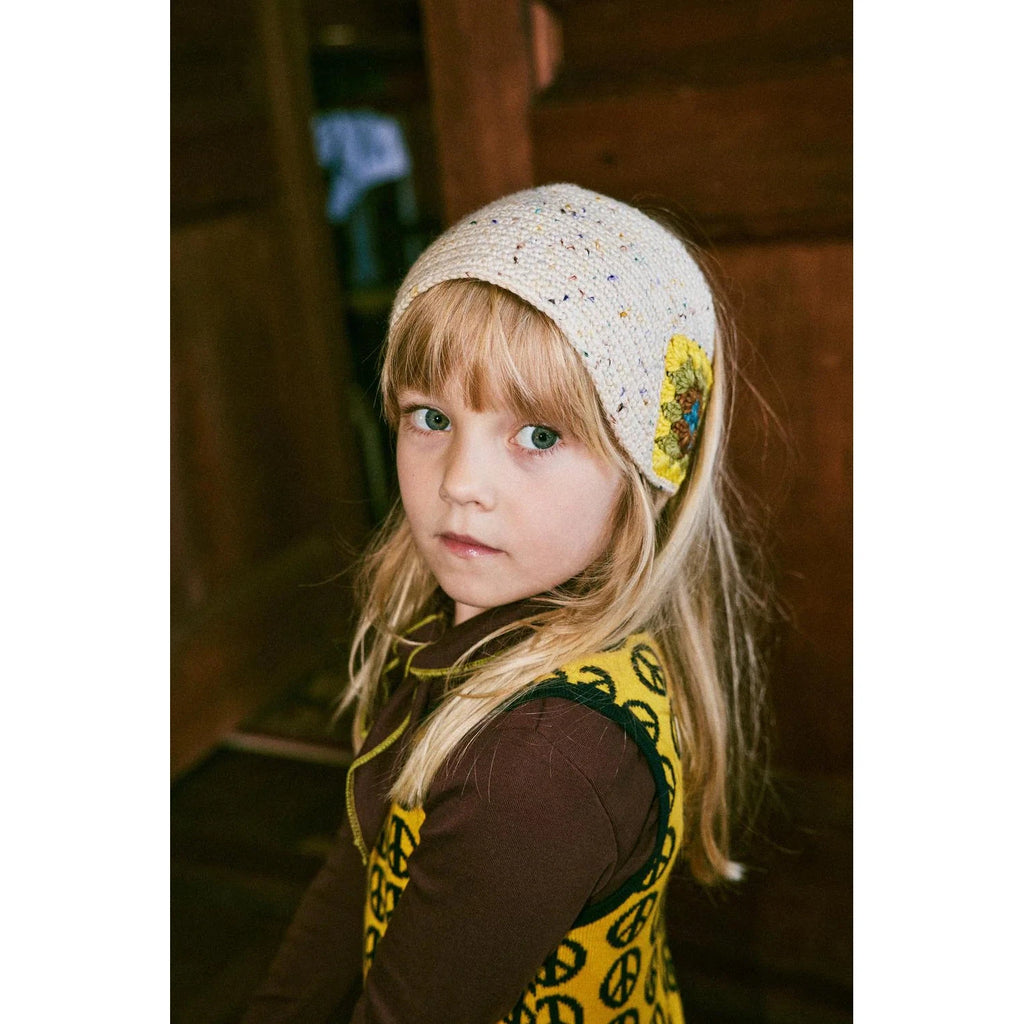 Misha & Puff - Crochet headwarmer - Iris Confetti | nzweekend