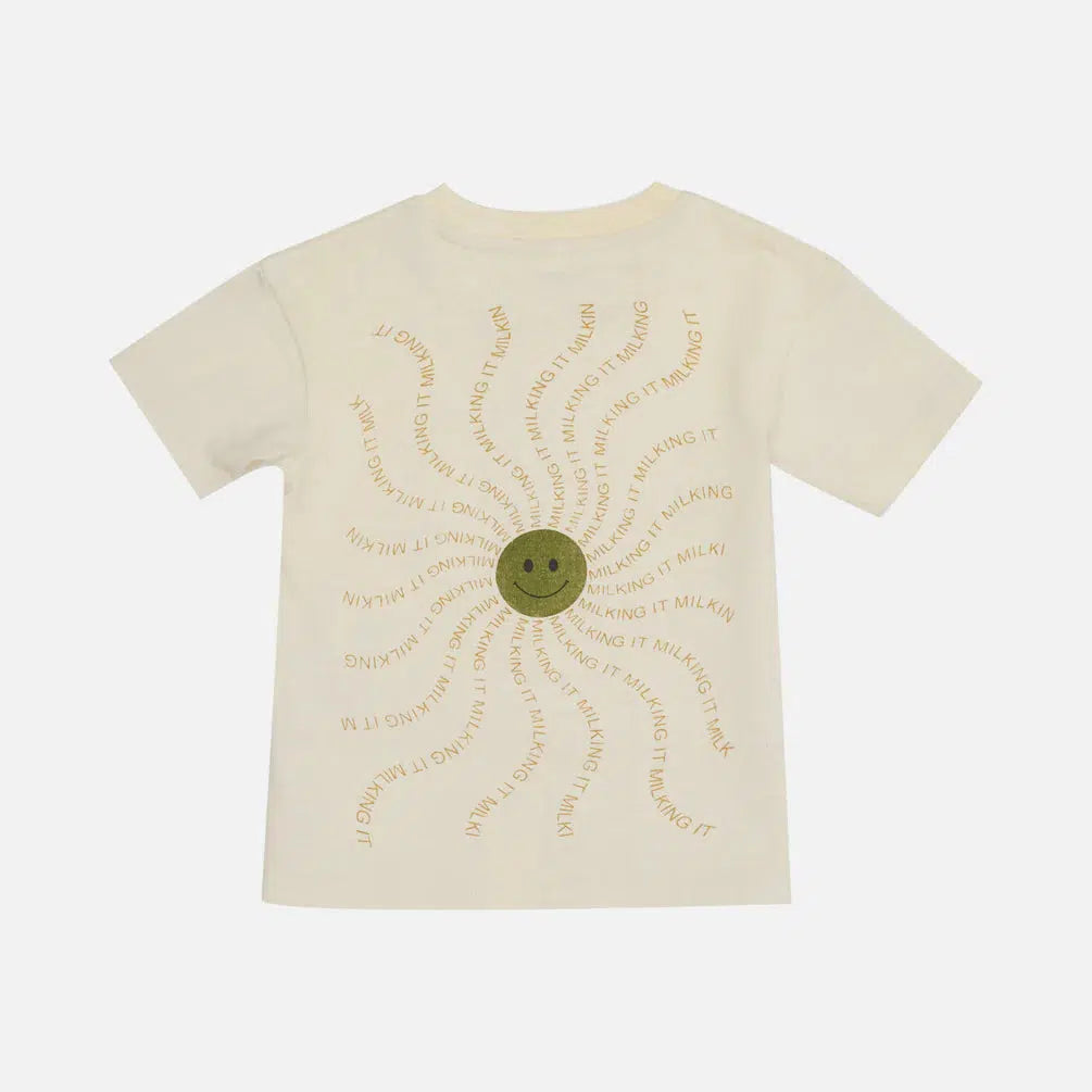 Claude & Co - Milking It Sun tee - Cream | nzweekend