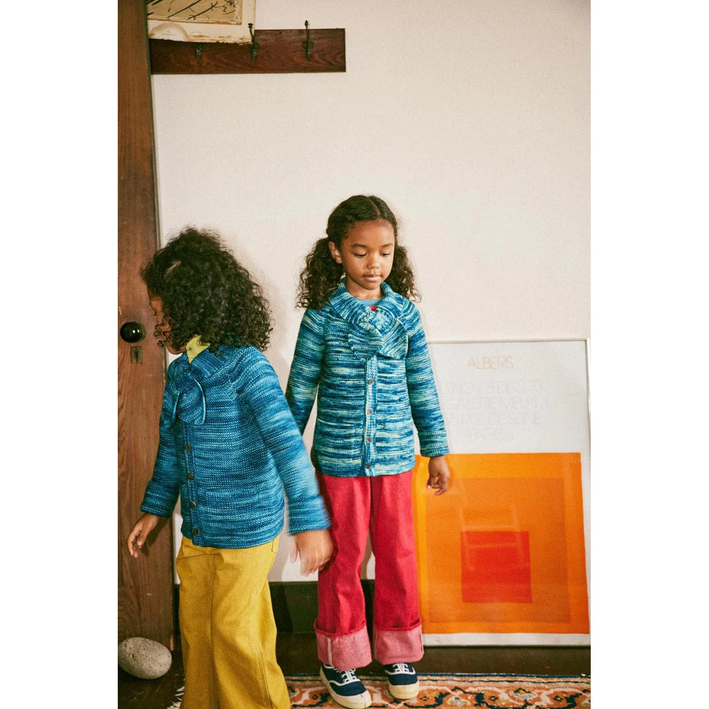 Misha & Puff - Scout cardigan - Ocean Space Dye | nzweekend