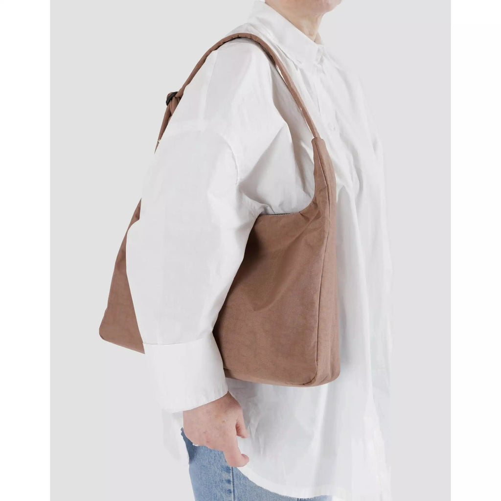 Baggu - Nylon Shoulder bag - Cocoa | nzweekend