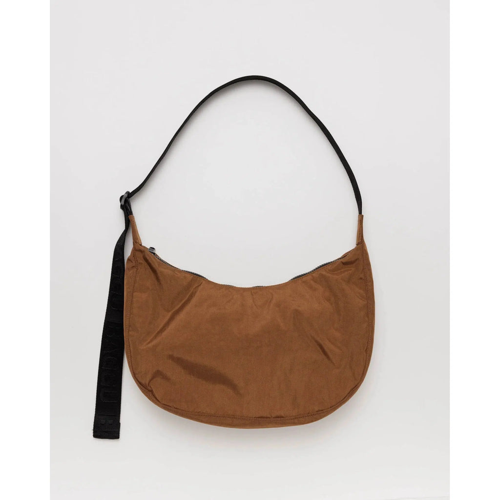 Baggu - Medium Nylon Crescent bag - Brown | nzweekend