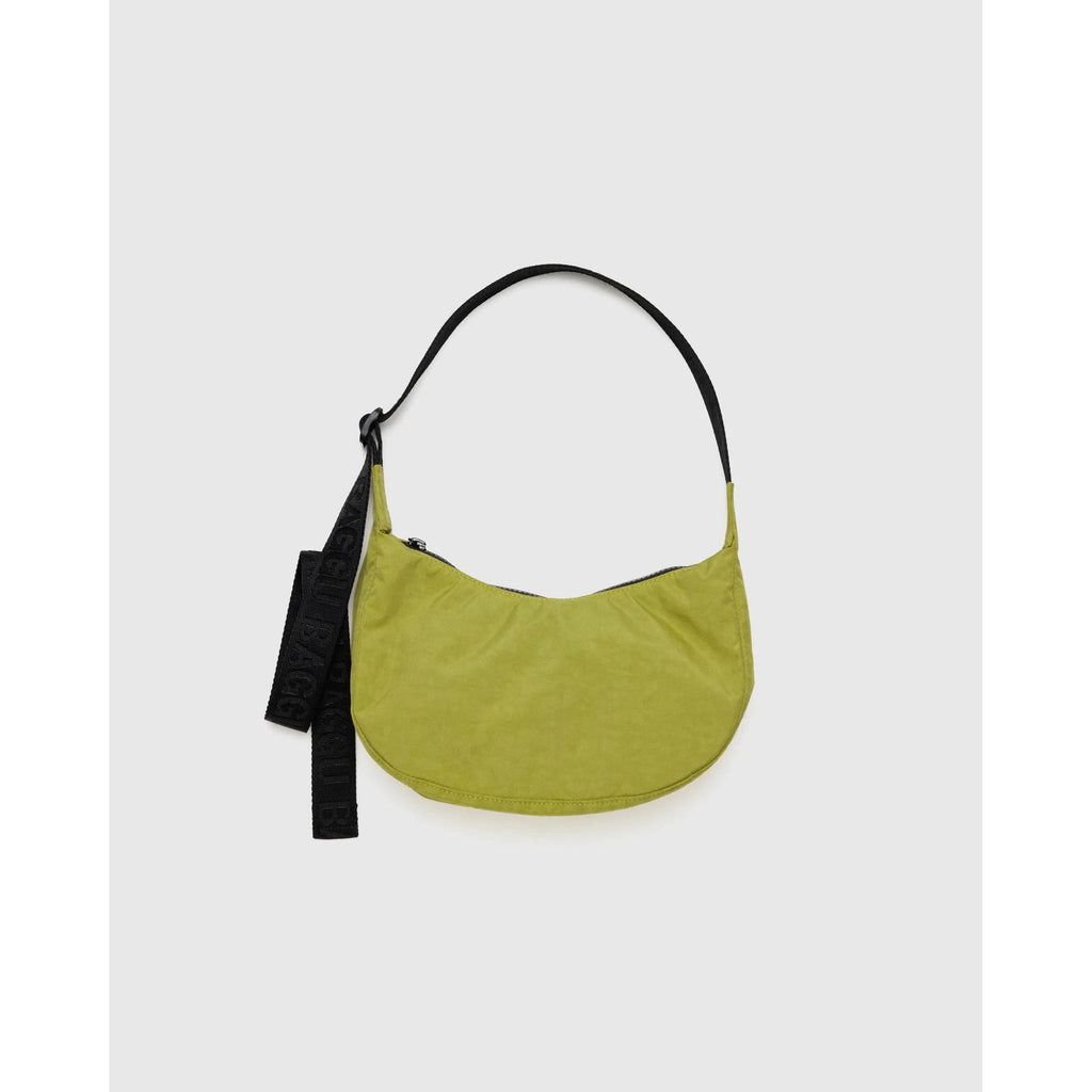 Baggu - Small Nylon Crescent bag - Lemongrass | nzweekend