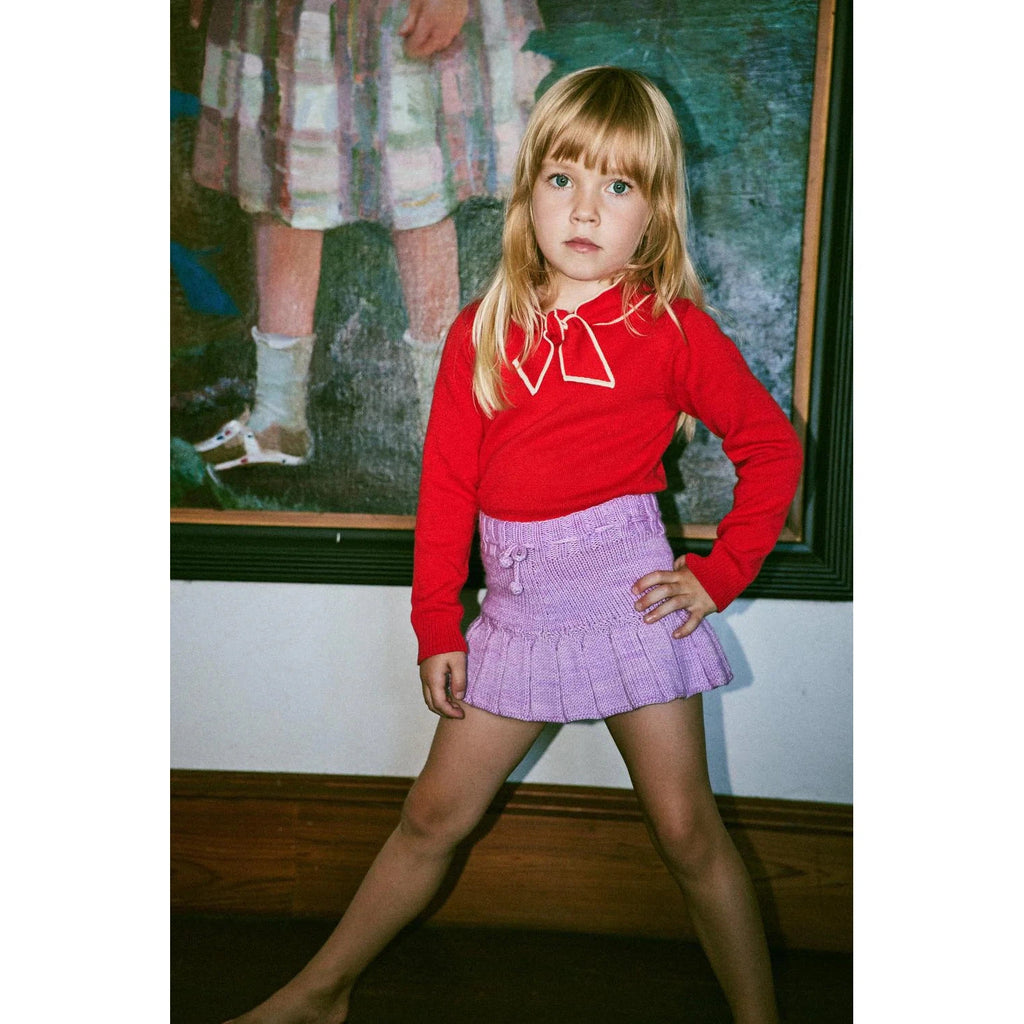 Misha & Puff - Skating pond skirt - Pink Lilac | nzweekend