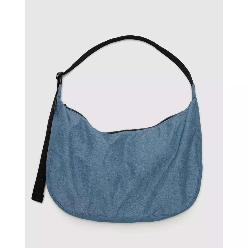 Baggu - Large Nylon Crescent bag - Digital Denim | nzweekend