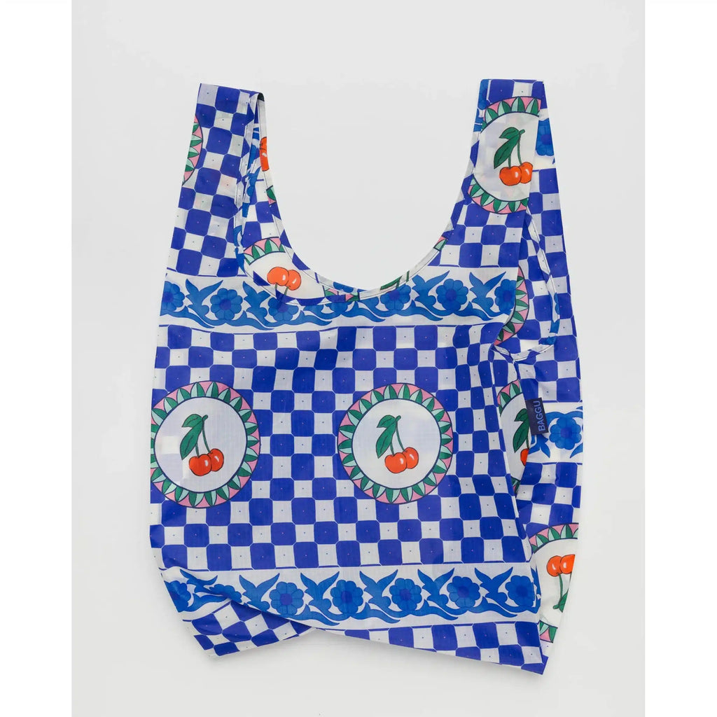 Baggu - Standard Baggu reusable bag - Cherry Tile | nzweekend