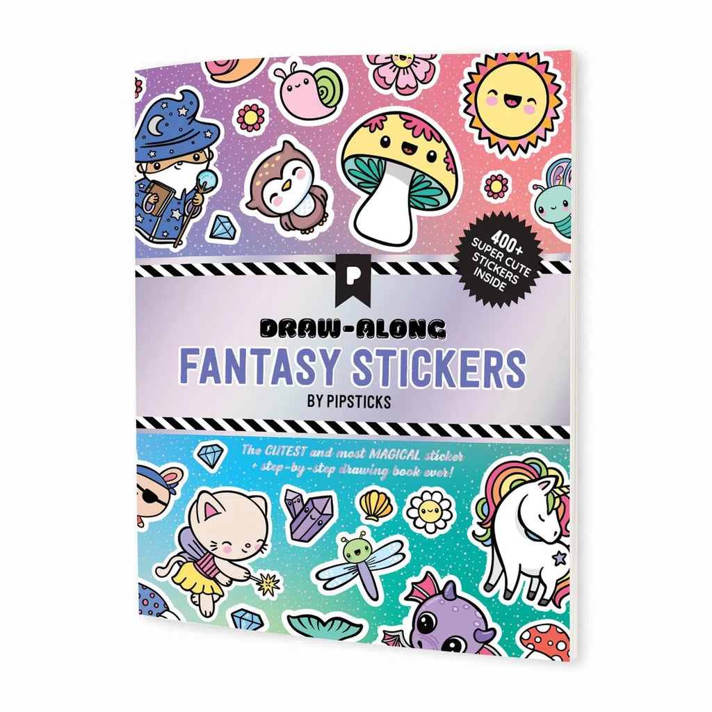 Pipsticks - Draw-A-Long Fantasy Sticker Book | nzweekend