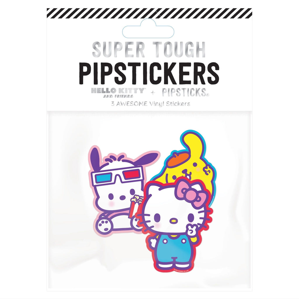 Pipsticks - Hello Kitty & Friends Peace & Popcorn vinyl stickers | nzweekend