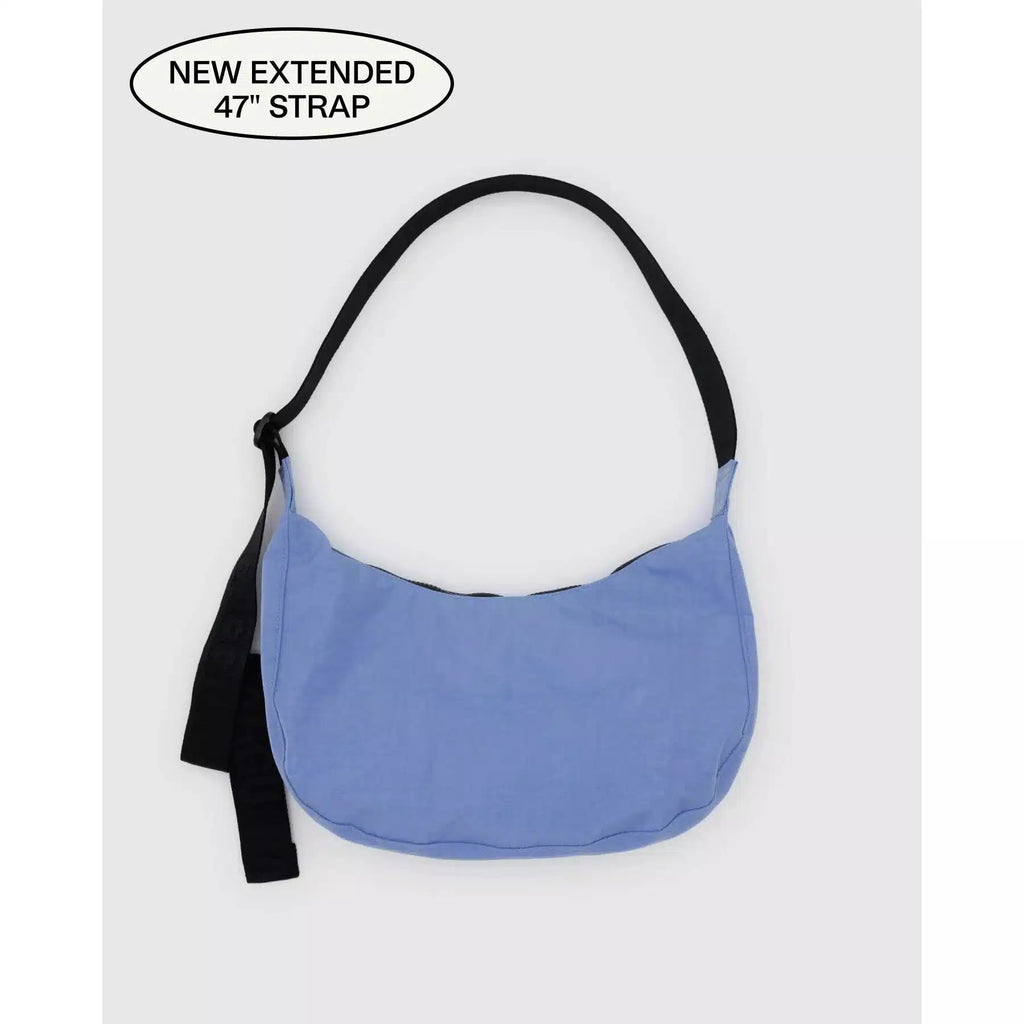 Baggu - Medium Nylon Crescent bag - Cornflower | nzweekend