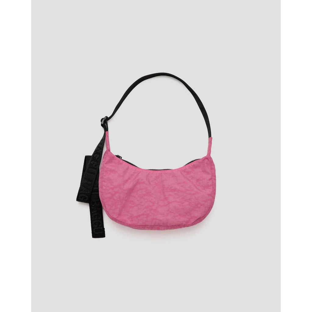 Baggu - Small Nylon Crescent bag - Azalea Pink | nzweekend