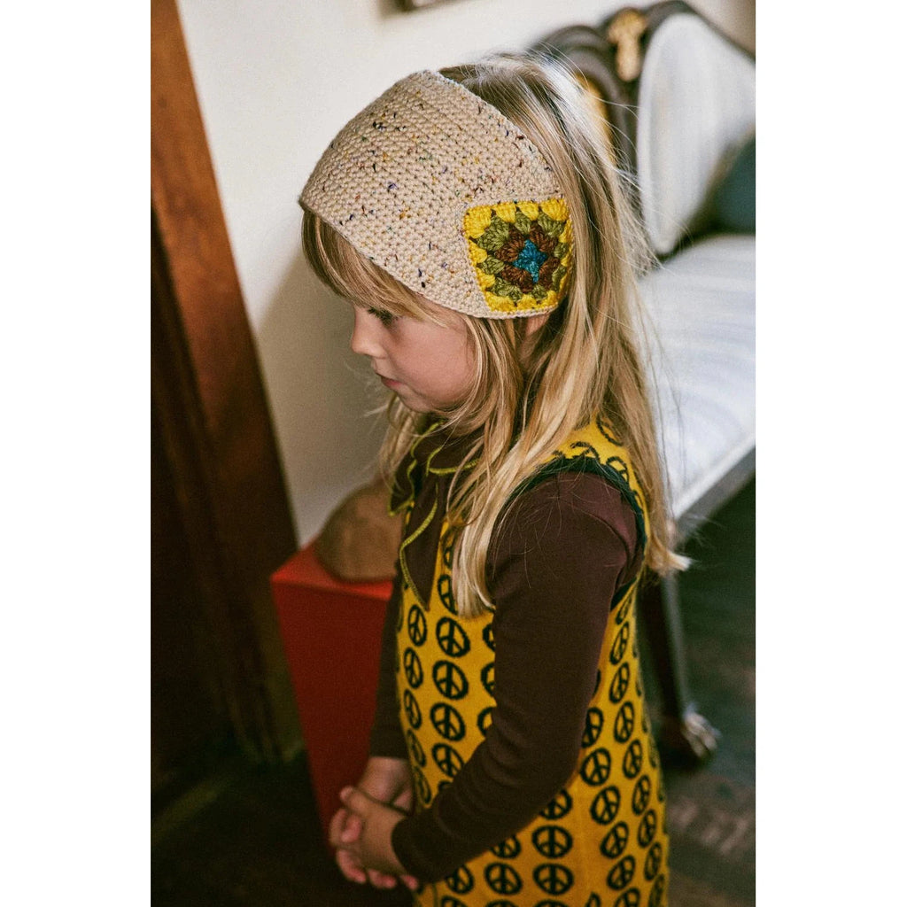 Misha & Puff - Crochet headwarmer - Iris Confetti | nzweekend