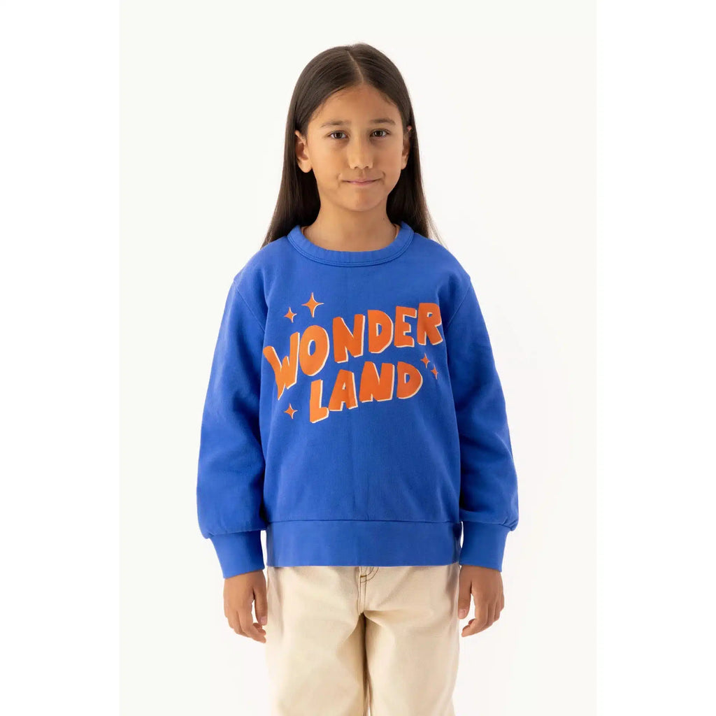 Tiny Cottons - Wonderland sweatshirt - ultramarine | nzweekend