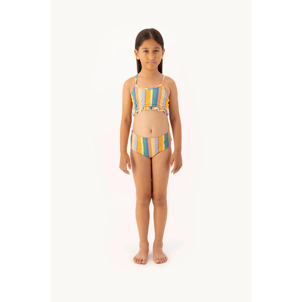 Tiny Cottons - Multicolour Stripes bikini swim set | nzweekend