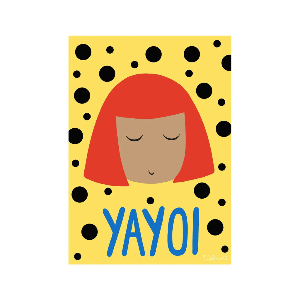 Wolfnoodle - A4 print - Yayoi Kusama | nzweekend