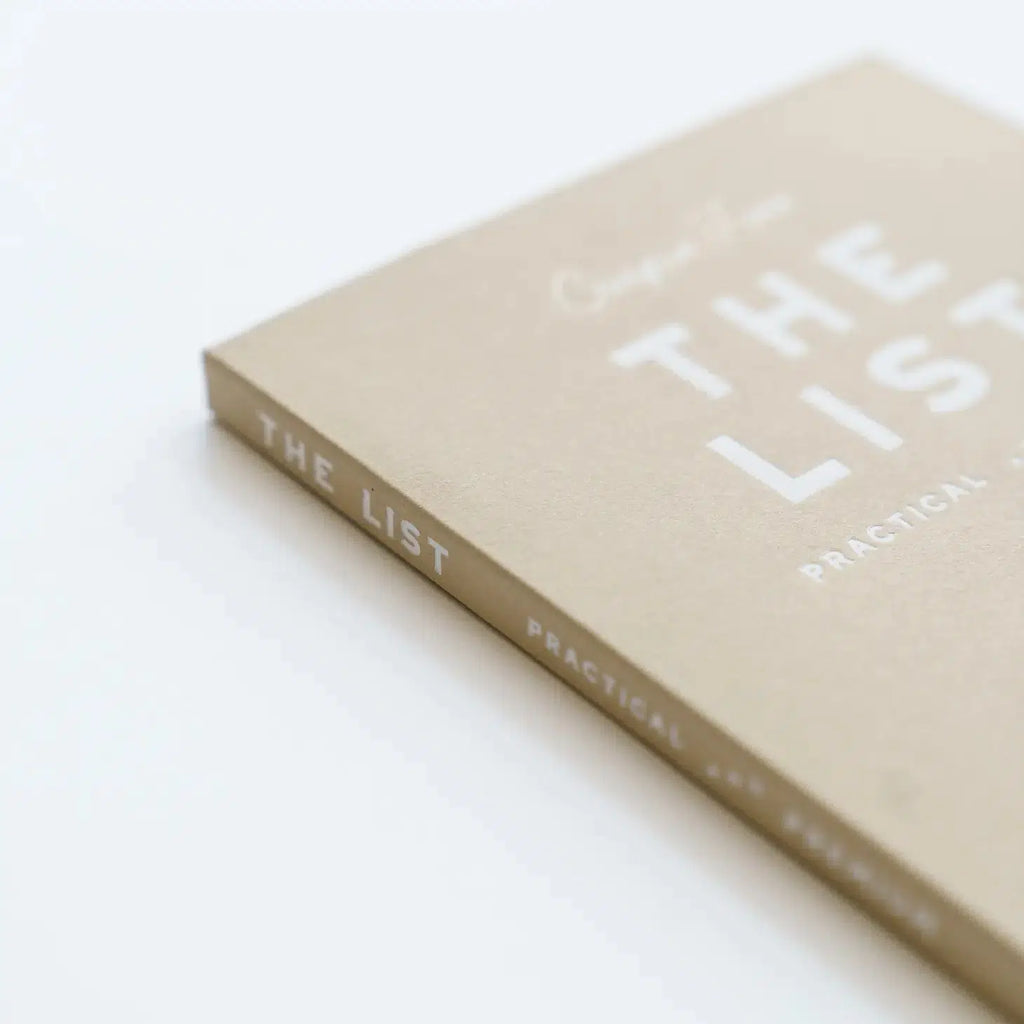 Crispin Finn - The List shopping planner notepad & pencil set | nzweekend