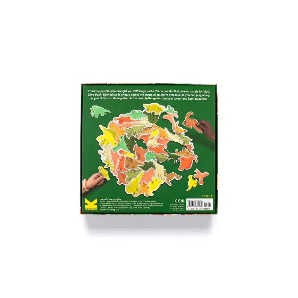 Dino Dash 50-piece jigsaw puzzle - Caroline Selmes | nzweekend