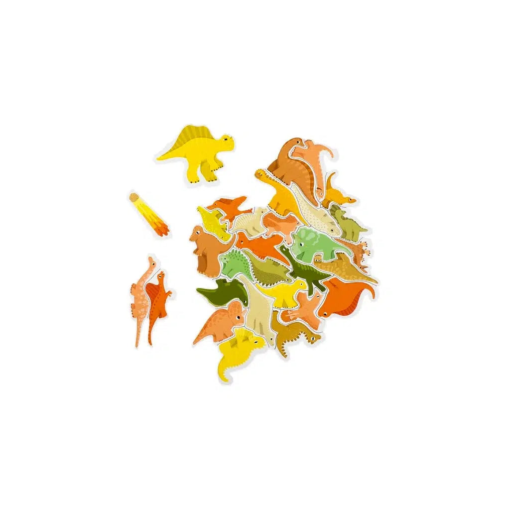 Dino Dash 50-piece jigsaw puzzle - Caroline Selmes | nzweekend