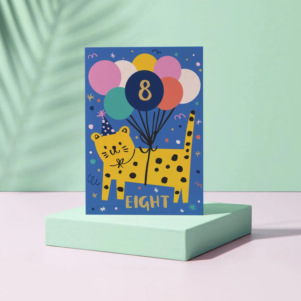 Rumble Cards - Tiger 8th birthday card | nzweekend