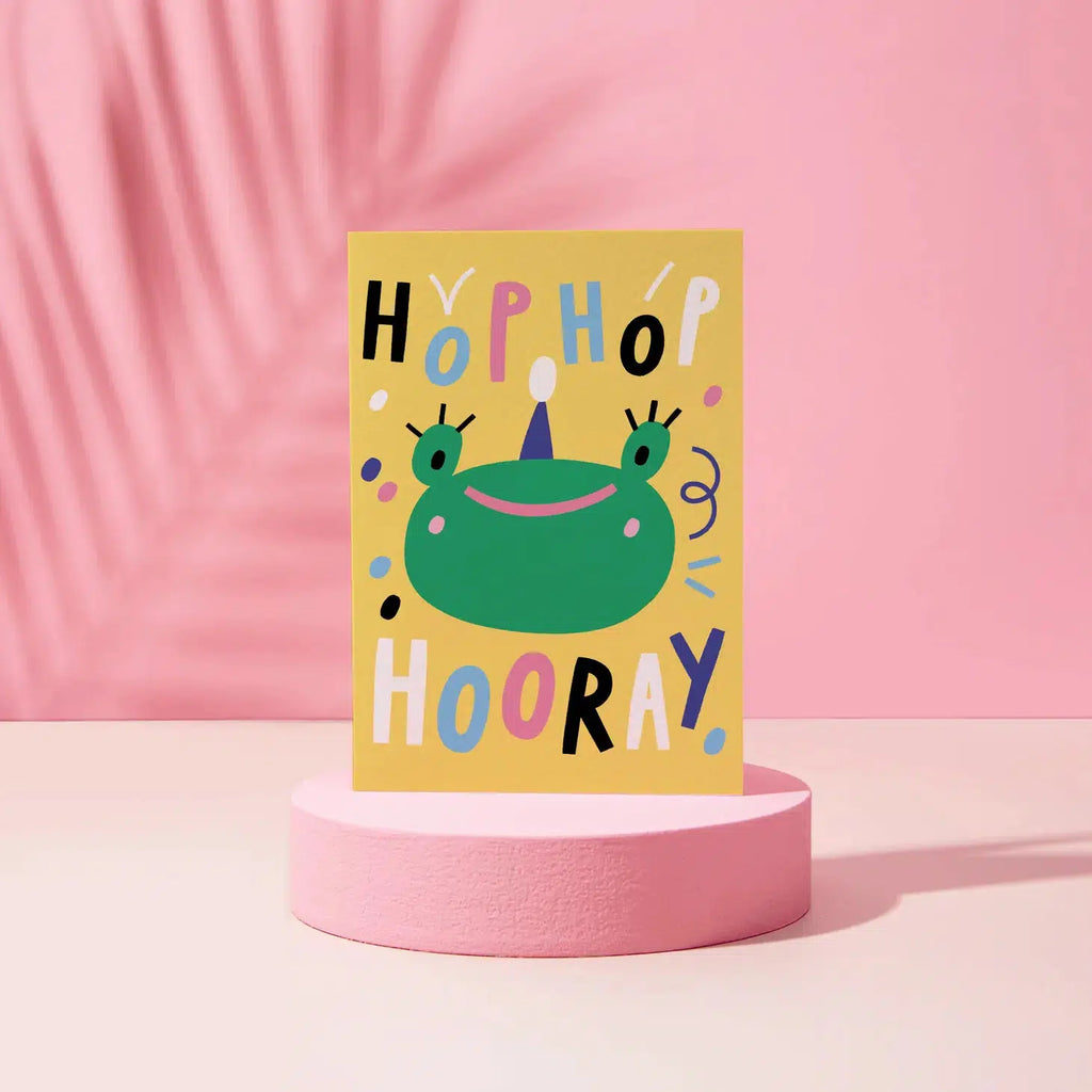 Rumble Cards - Hop Hop Hooray card | nzweekend