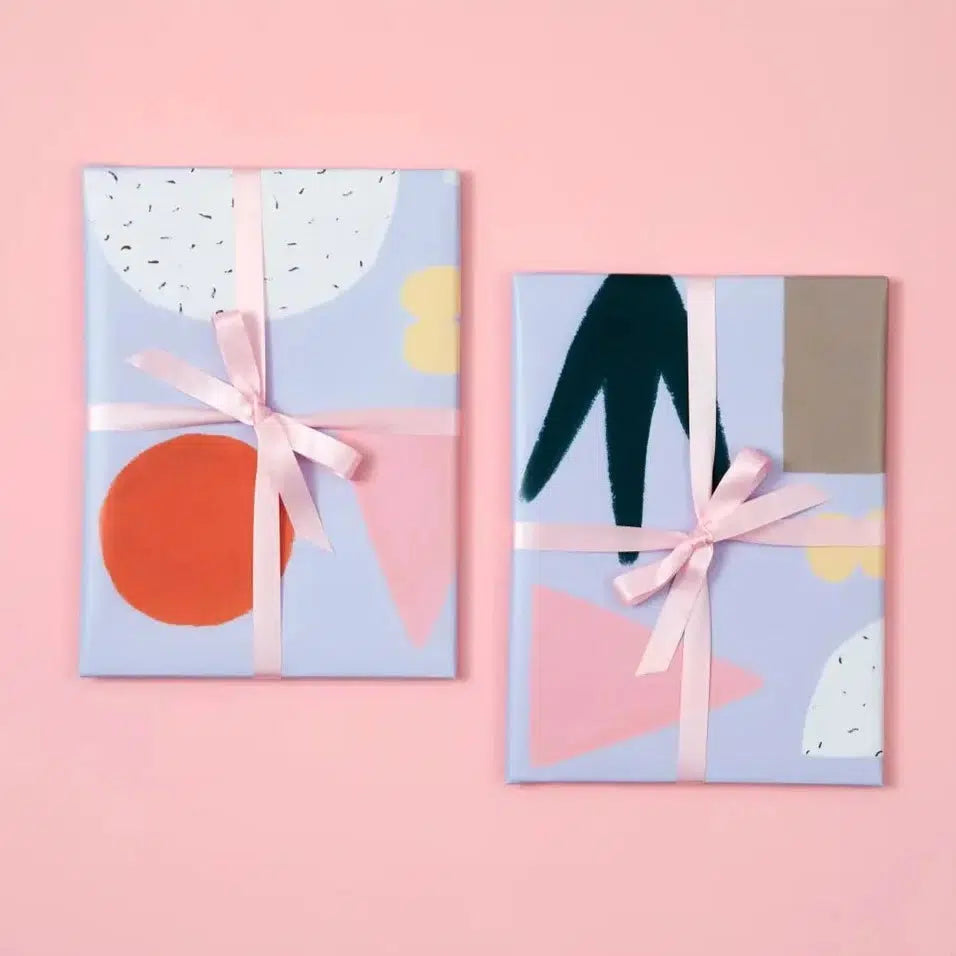 Rumble Cards - Shapes wrapping paper | nzweekend