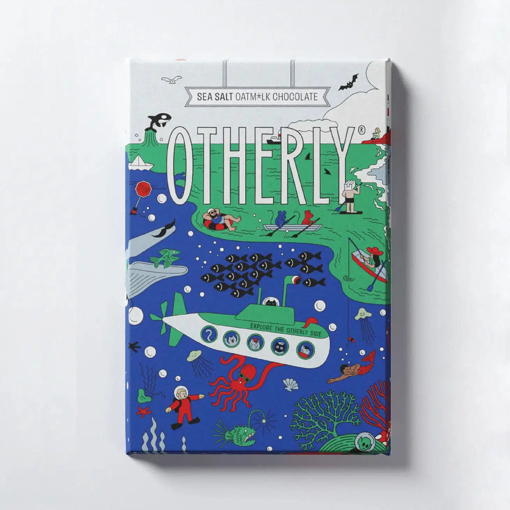 Otherly - Sea Salt Oatm*lk chocolate bar - 130g | nzweekend