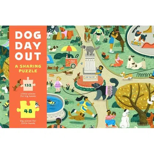 Dog Day Out! 180-piece sharing jigsaw puzzle | nzweekend